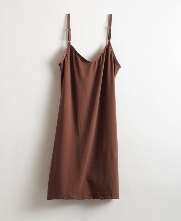 Chocolate Jersey Slip